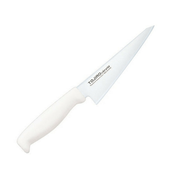 Tojiro Color MV Honesuki Knife - White Elastomer Handle