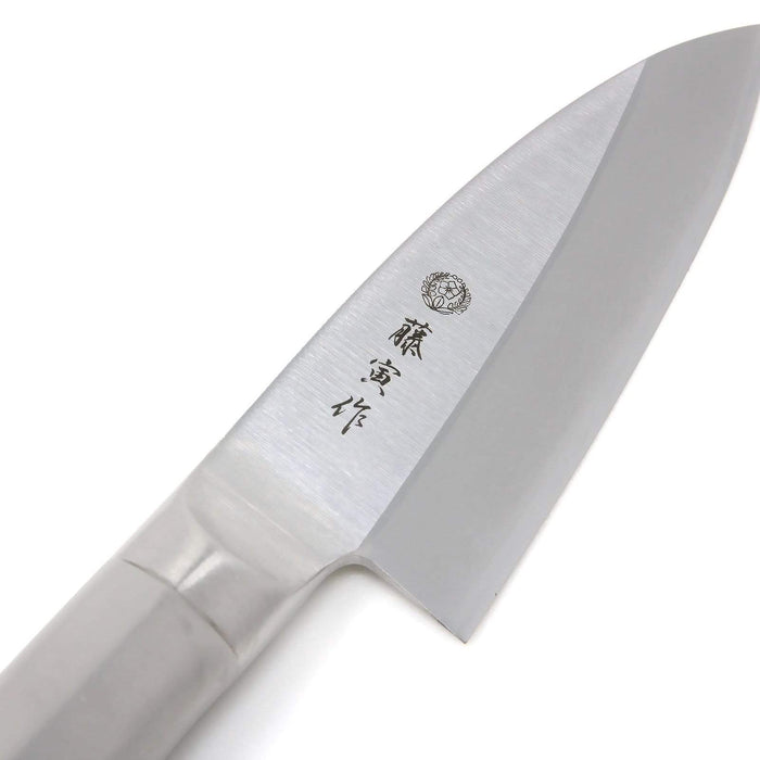 Tojiro Fujitora DP 2-Layer Deba Knife - 105mm Stainless Steel Handle