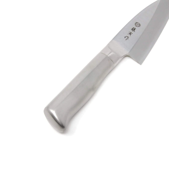 Tojiro Fujitora 180mm 2-Layer Deba Knife with Stainless Steel Handle