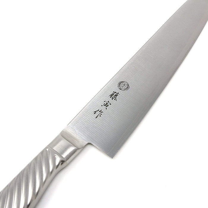 Tojiro Fujitora Dp 3-Layer Gyuto Knife - Stainless Steel Handle 180mm