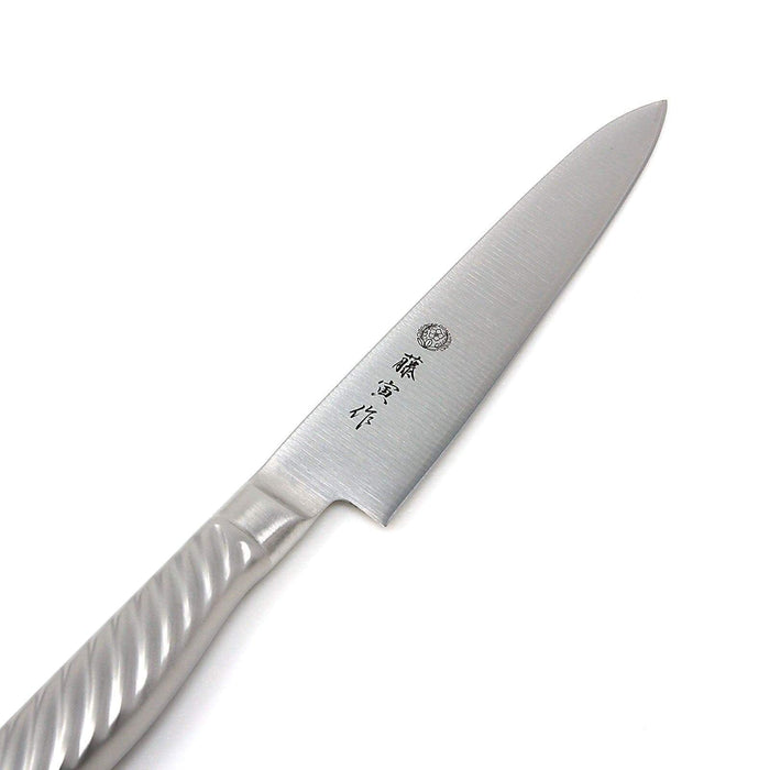 Tojiro Fujitora DP 3-Layer Petty Knife - Stainless Steel Handle 120mm