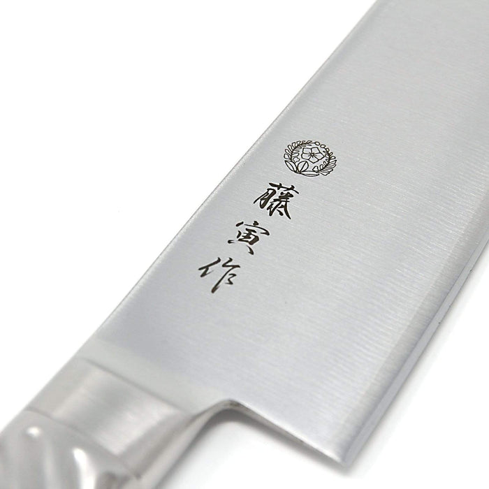 Tojiro Fujitora DP 3-Layer Western Deba Knife (Yo-Deba) - Stainless Steel Handle 170mm