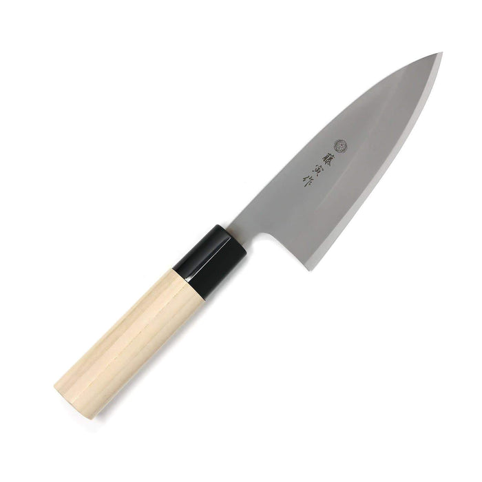 Tojiro Fujitora MV Deba Knife - 105mm Wood Handle