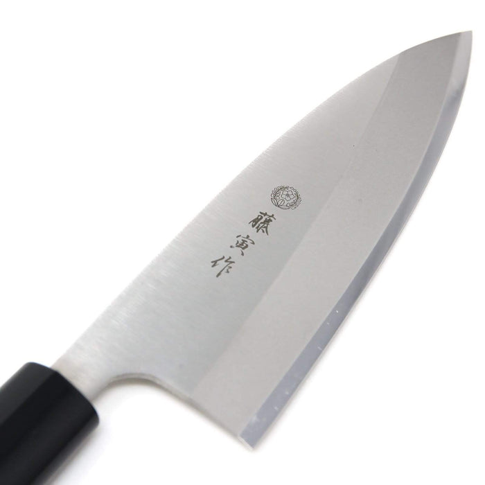 Tojiro Fujitora MV Deba Knife - 105mm Wood Handle