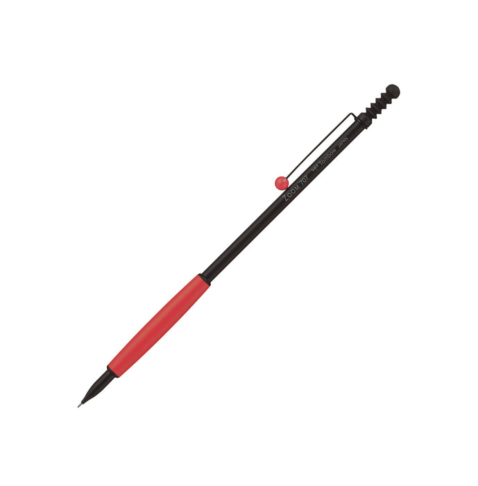 Tombow Zoom 707 0.5 Black/Red Mechanical Pencil - Japanese Made