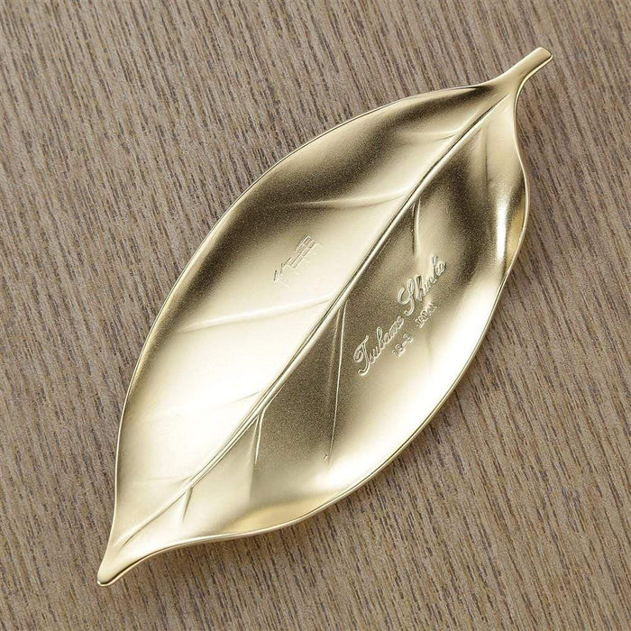 Tsubame Shinko Gold Leaf Chopstick Rest - Premium Stainless Steel