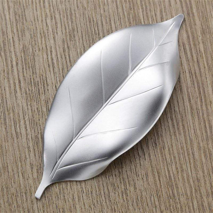 Tsubame Shinko Stainless Steel Leaf Chopstick Rest - Silver