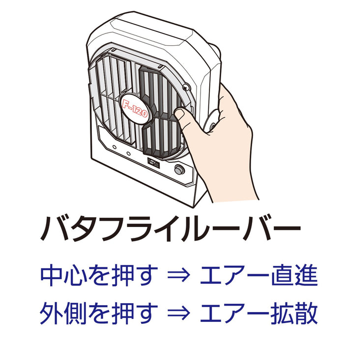 Vessel F-120R Static Electricity Removal Fan