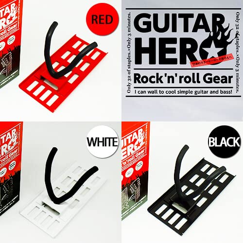 Wakabayashi Factory Guitar Hanger Wall Hook - Japan Black