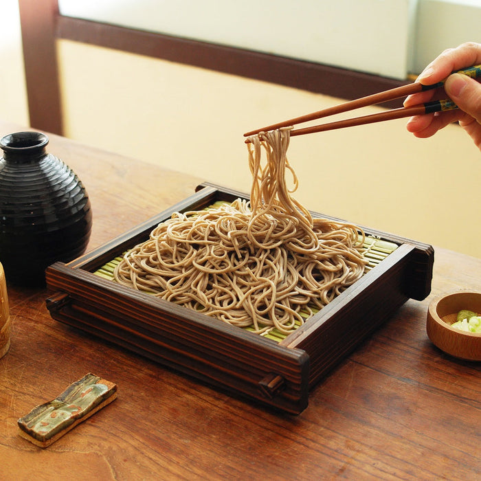 Cedar Square Seiro 蕎麥麵服務盒 Yamacoh 傳統日本蕎麥麵托盤