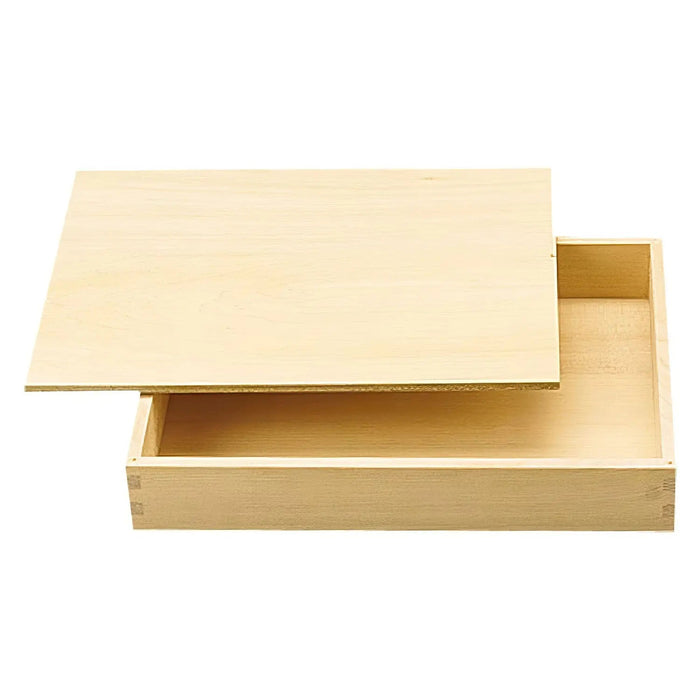 Yamacoh Wooden Gyoza Tray - Stackable, 400x300x50mm