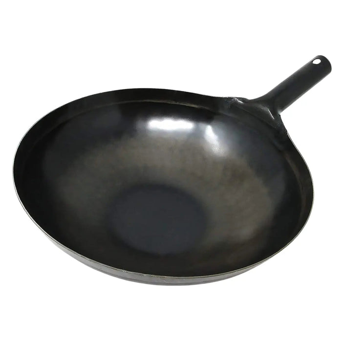 Yamada 33cm Round Bottom Wok - 1.2mm Thickness