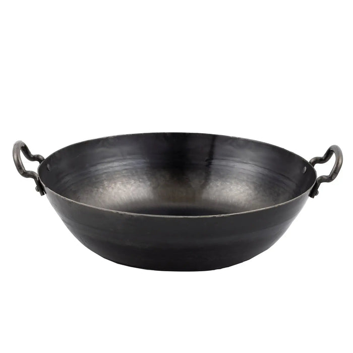 Yamada 30cm Iron Tempura Pan - Premium Quality for Perfect Frying