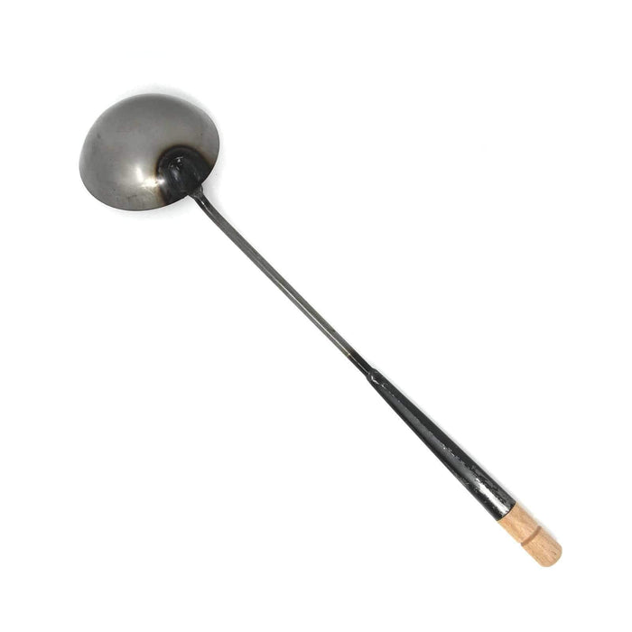 Yamada Iron Wok Ladle (Hoak) - Long Handle for Effortless Stir-Frying