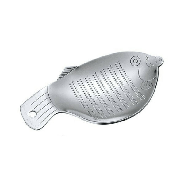 Yamagi Fish-Shaped Mini Fine Grater - Stainless Steel Kitchen Tool