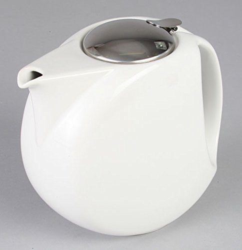 Zero Japan White Bbn-71 1300Cc Moon Teapot - Authentic Japanese Craftsmanship