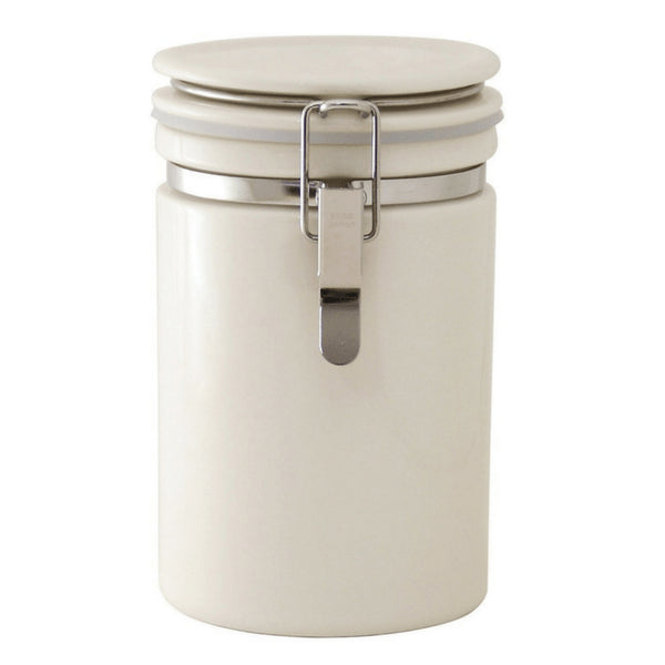 Zero Japan Mino Ware Ceramic Coffee Canister 150/200 Ivory - Coffee 200 (Height 160mm)