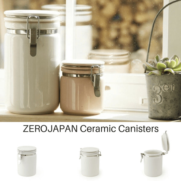 Zero Japan 美浓烧茶罐 100 粉色 - 优质陶瓷储存解决方案