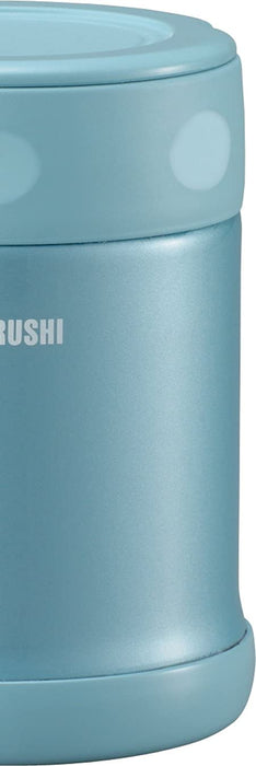 Zojirushi 350ml 水藍色不鏽鋼食品罐 - Sw-Eae35-Ab