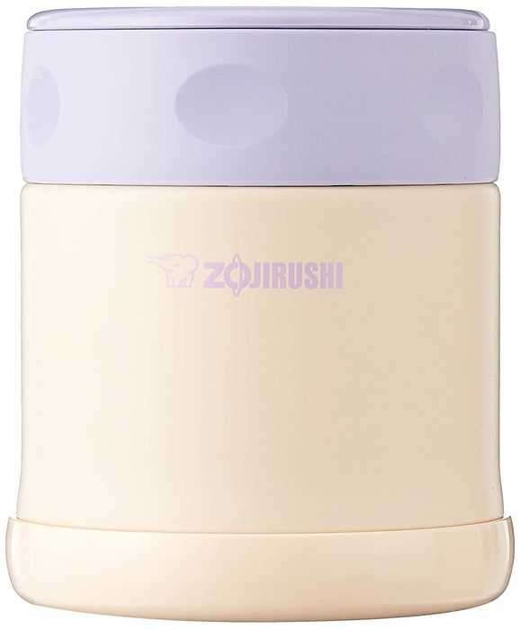 Zojirushi 9 Oz Stainless Steel Food Container in Pale Orange