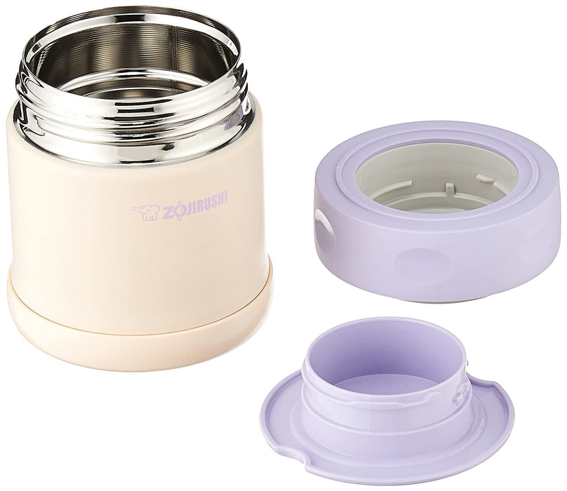 Zojirushi 9 Oz Stainless Steel Food Container in Pale Orange