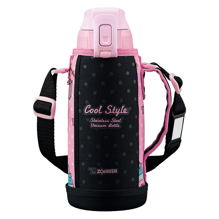 Zojirushi Mahobin 0.8L Cool Sports Bottle Sd-Fa08-Bp Pink Black