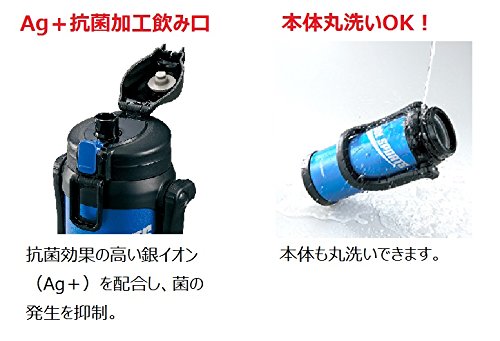 Zojirushi 2L 水瓶 SD-BC20-BB 蓝色/黑色